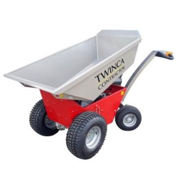 Eldriven dumper, kapacitet ca 800 kg