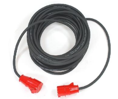 Kabel kopplad 25 m 16 Amp 3FAS