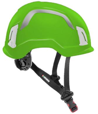 Klätterhjälm Kask Zenith HI VIZ Grön