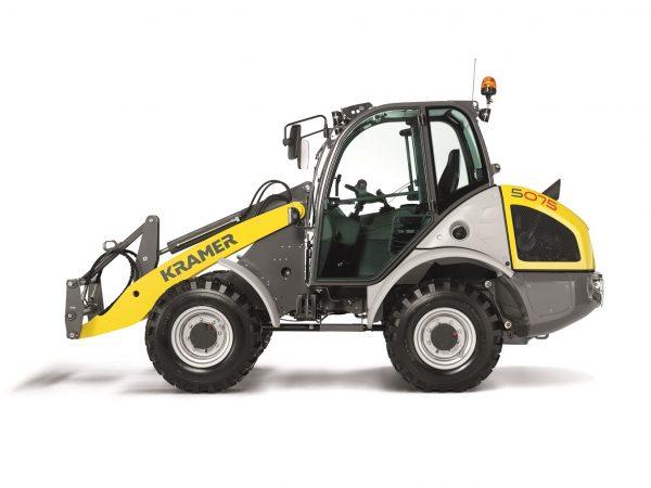 Hjullastare, fyhjuls- styrd/driven, ca 4800 kg