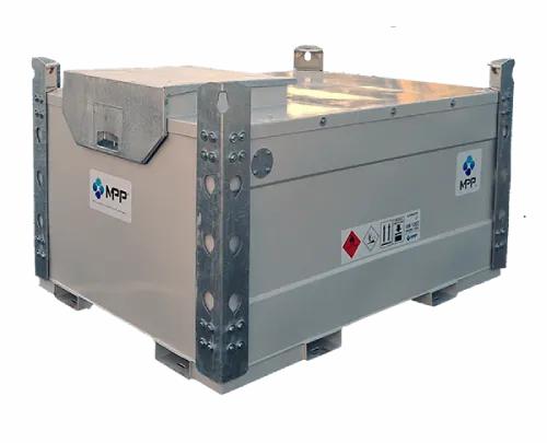 Dieseltank, 3000 L, med pump