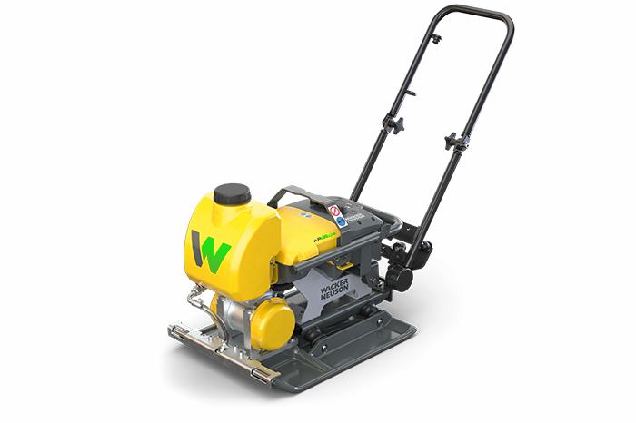 Vibroplatta, batteri, framåtgående, vikt ca 100 kg