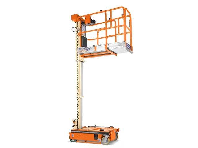 Pelarlift, el, plattformshöjd < 4 m