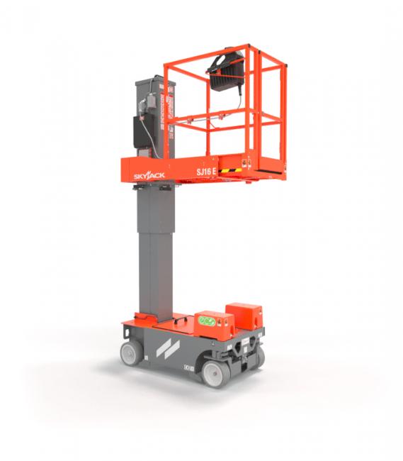 Pelarlift, el, plattformshöjd < 7 m