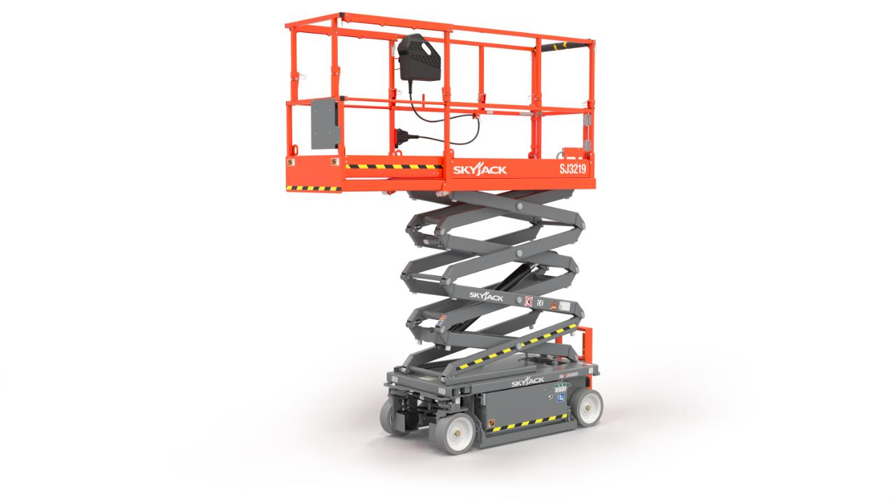 Saxlift, el, plattformshöjd < 6 m