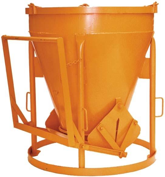 Betongbask valvgjutning, ca 500 L
